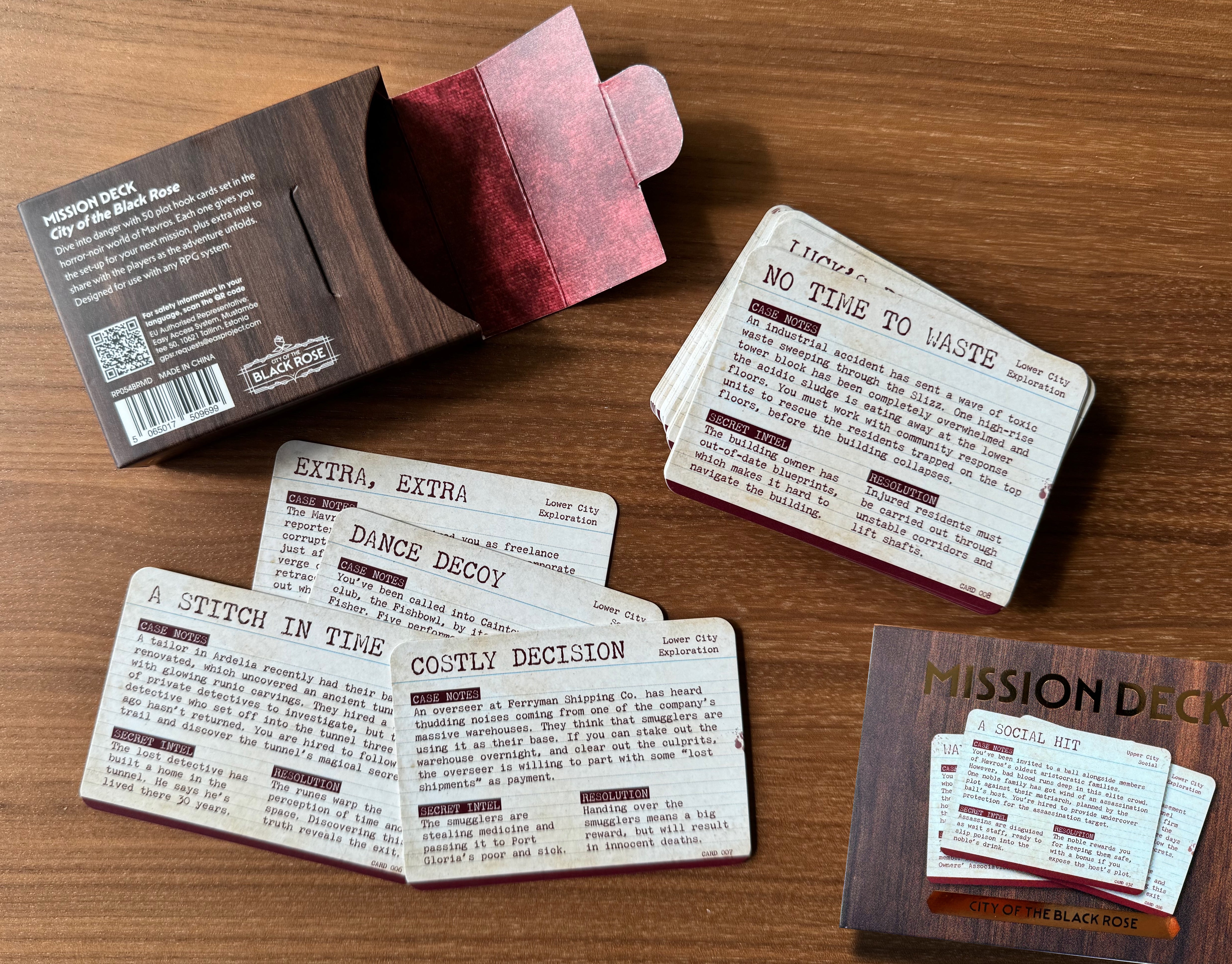 City of the Black Rose: Mission Deck