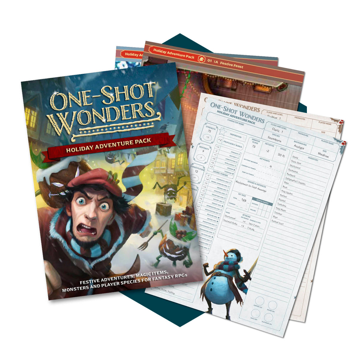 One-Shot Wonders: Holiday Adventure Pack