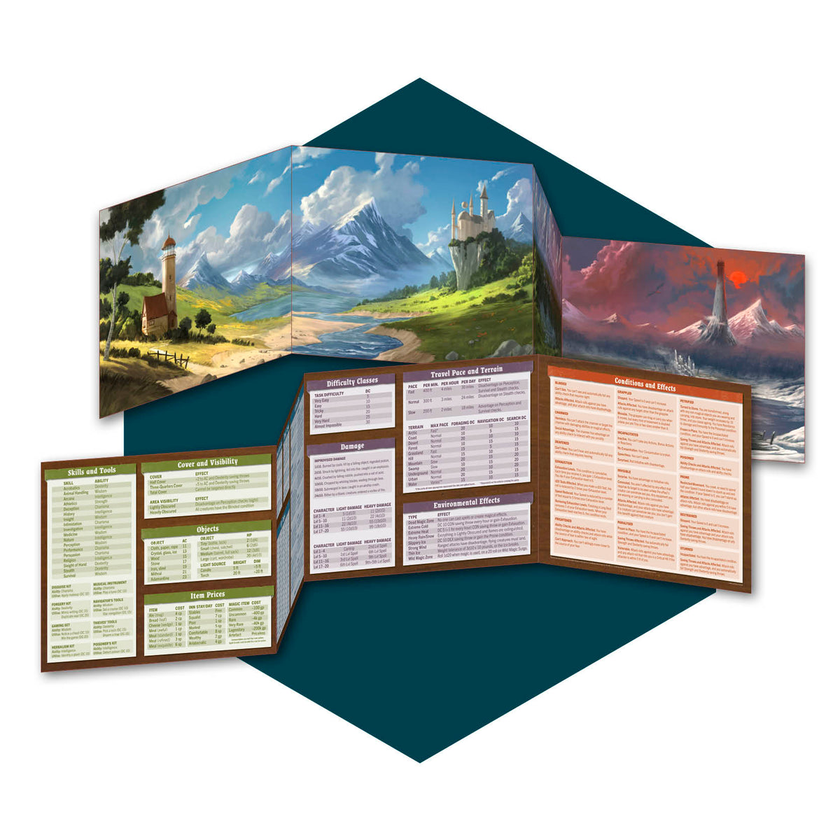 DnD Game Master's Screen