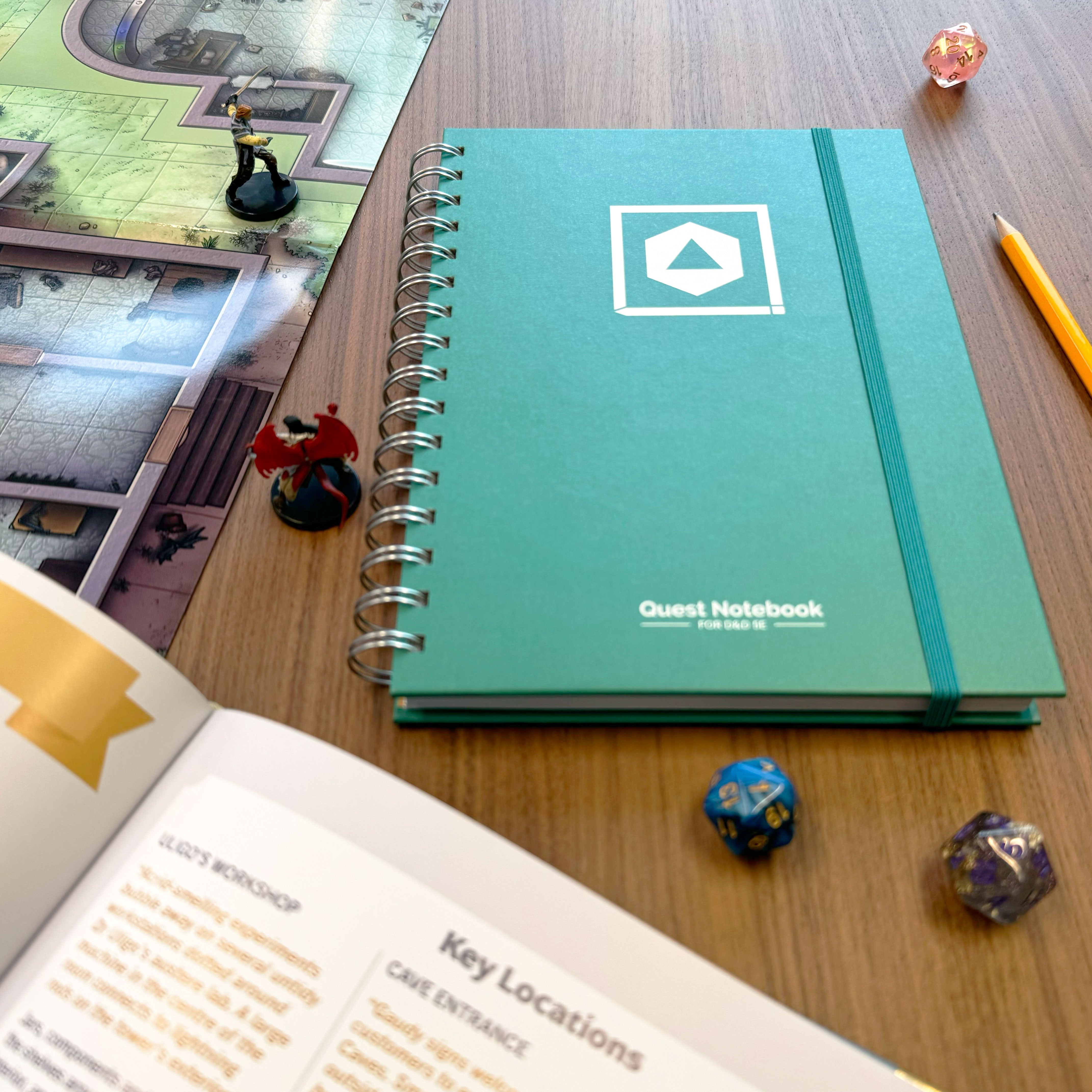 DnD Character Quest Notebook