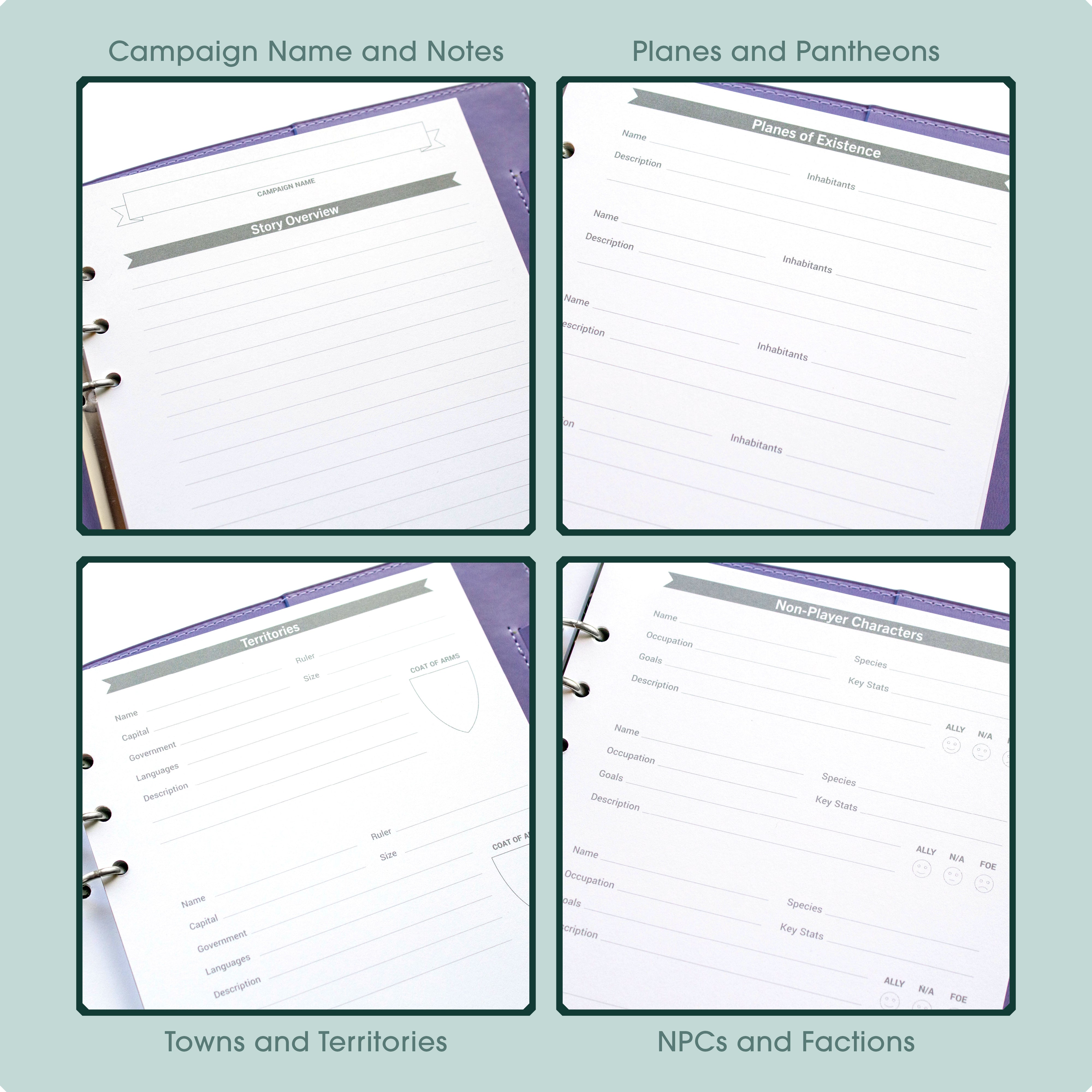 Game Master's Quest Journal
