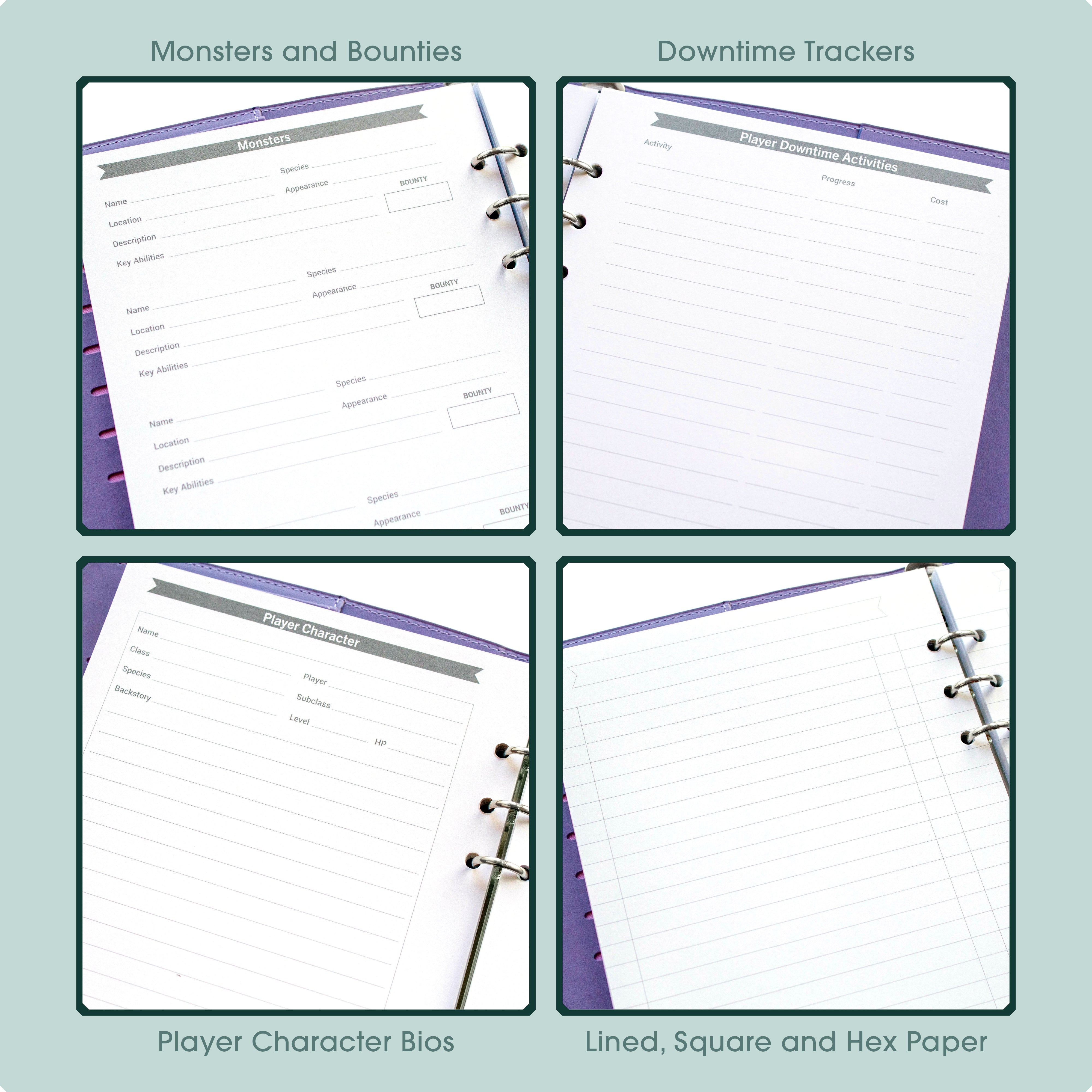 Game Master's Quest Journal