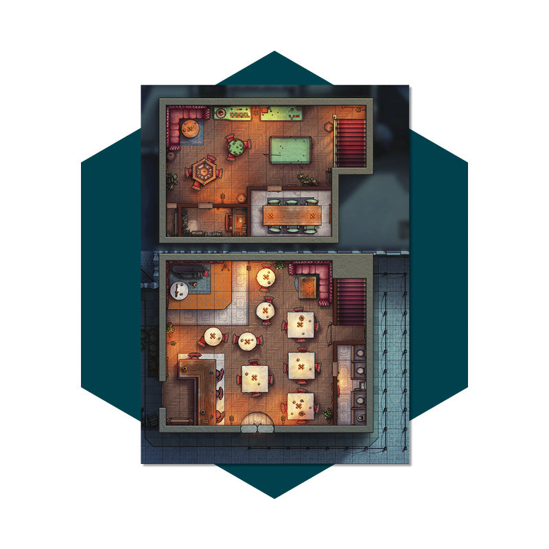 City of the Black Rose: Battle Map Pack